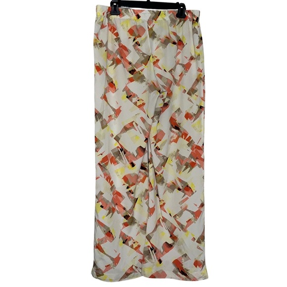 Calvin Klein Abstract Print Lounge Pants | Y2K Aesthetic | Wide Leg | Size M - Picture 3 of 7
